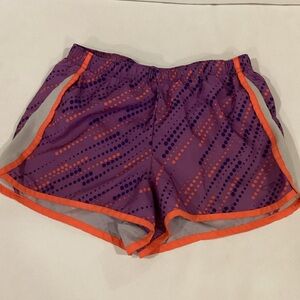 Champion Women's Purple and Orange Athletic Shorts